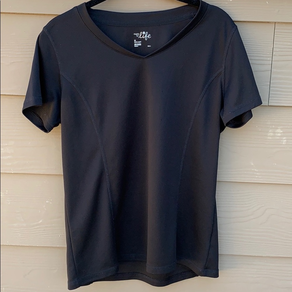 Black Workout Top